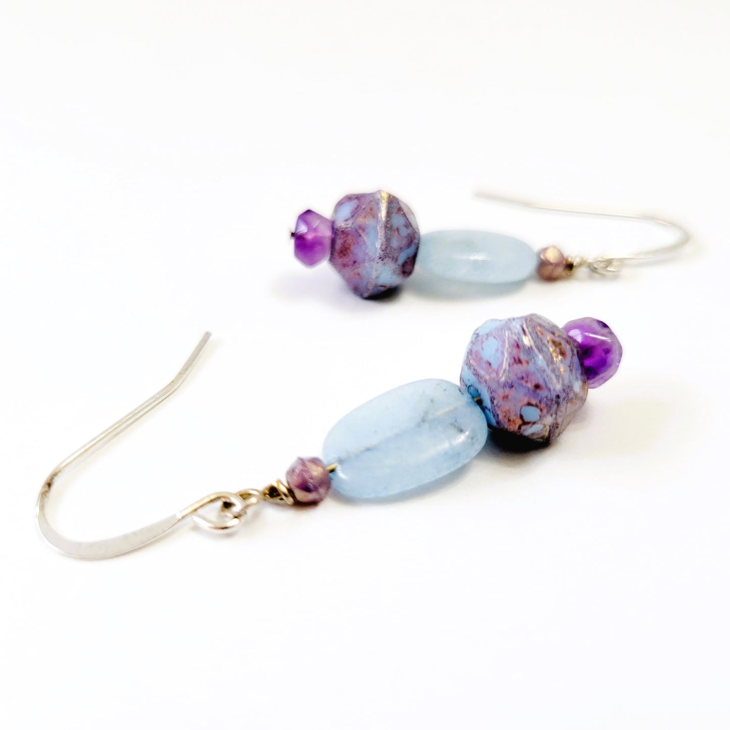 Aquamarine earrings
