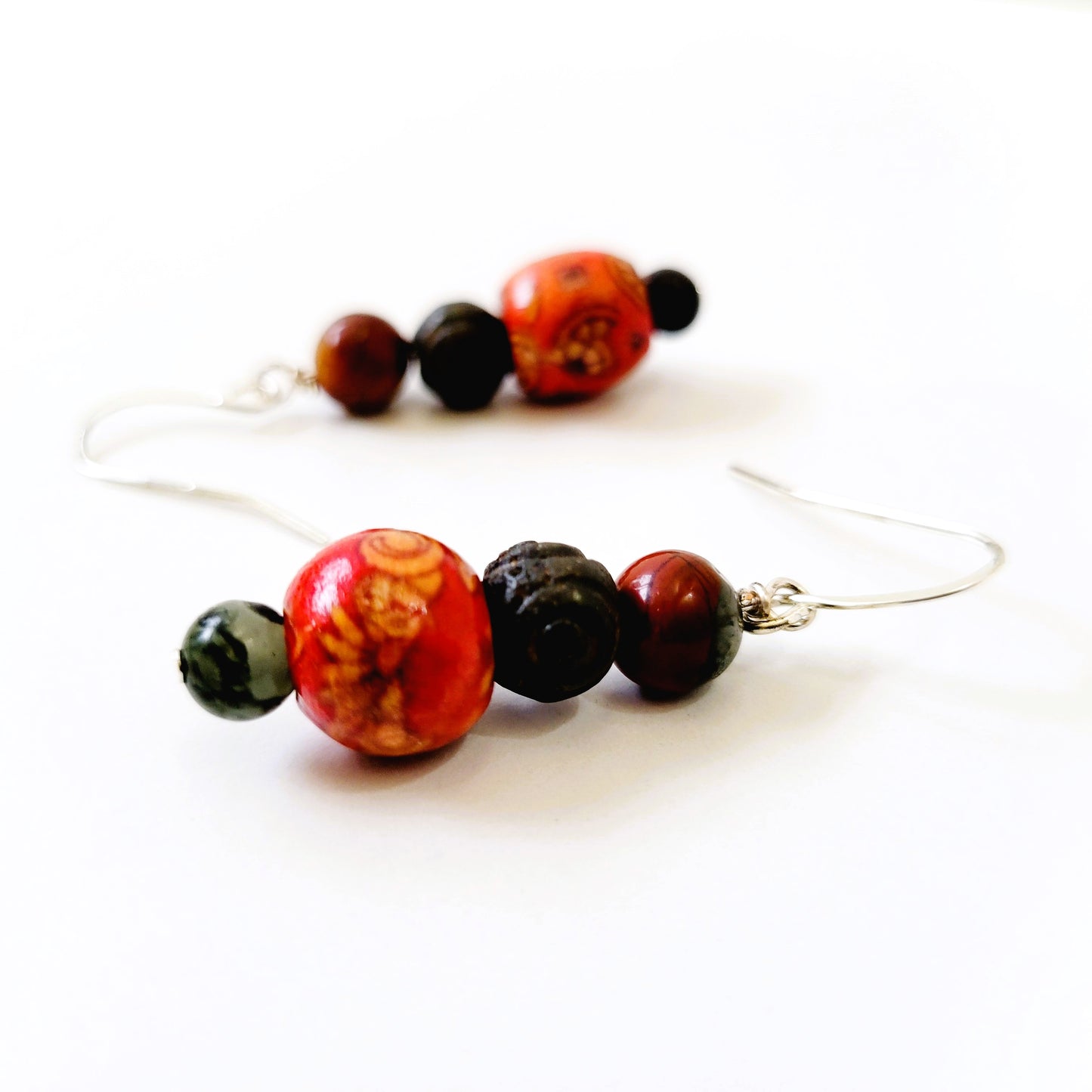 bloodstone earring