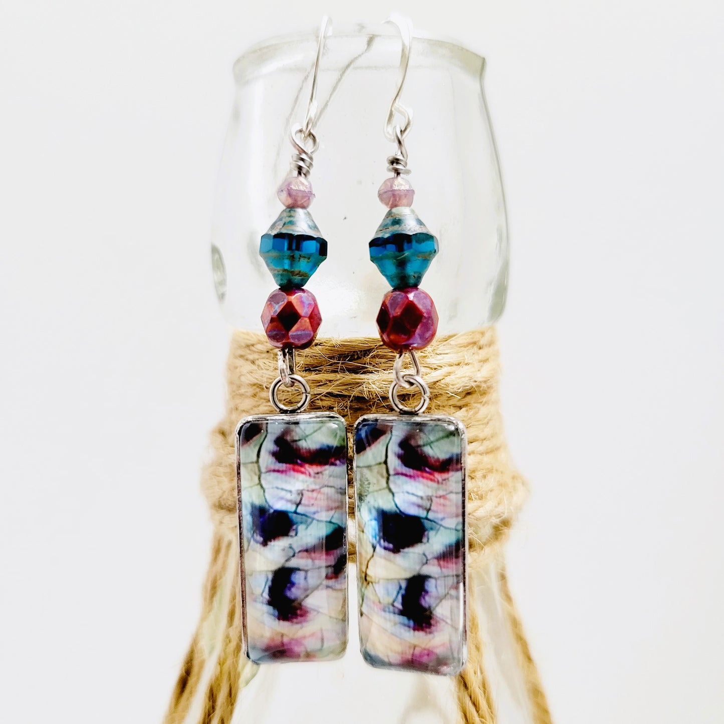 photo earrings