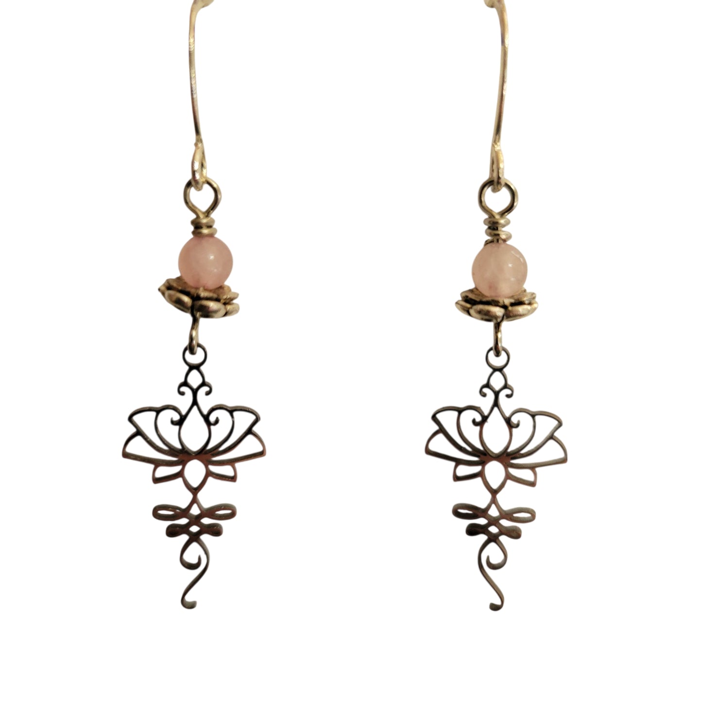 lotus earrings