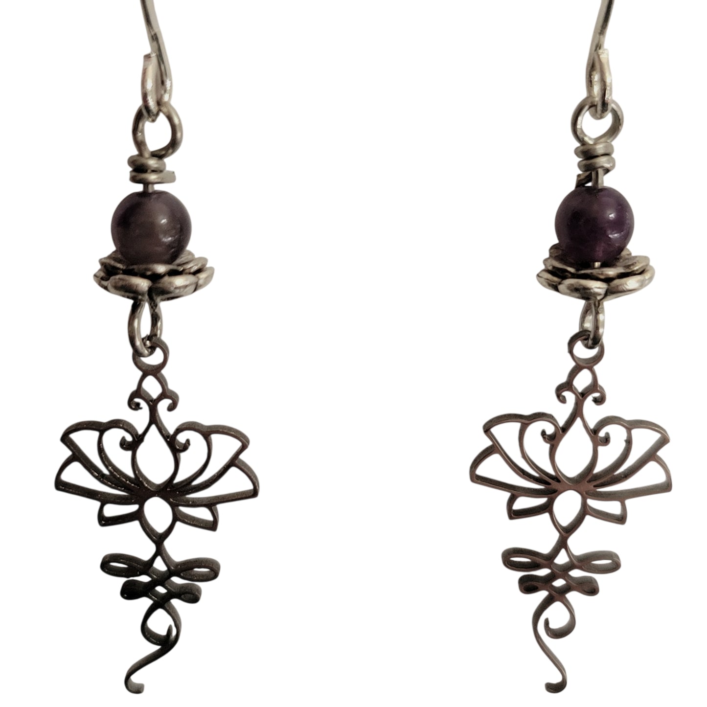 lotus earring