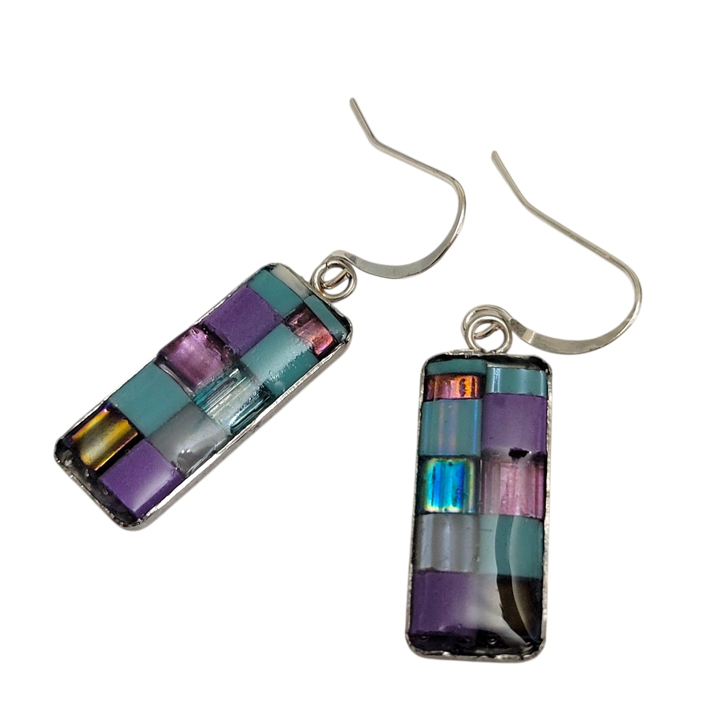 mosaic loved earrings