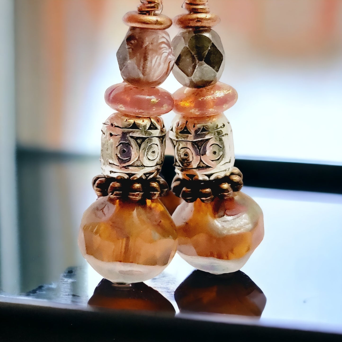 Czech earrings