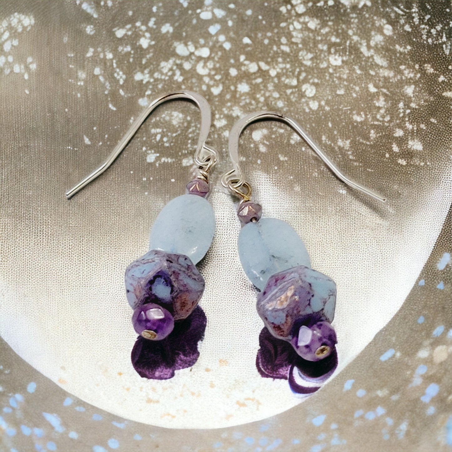 Aquamarine earrings