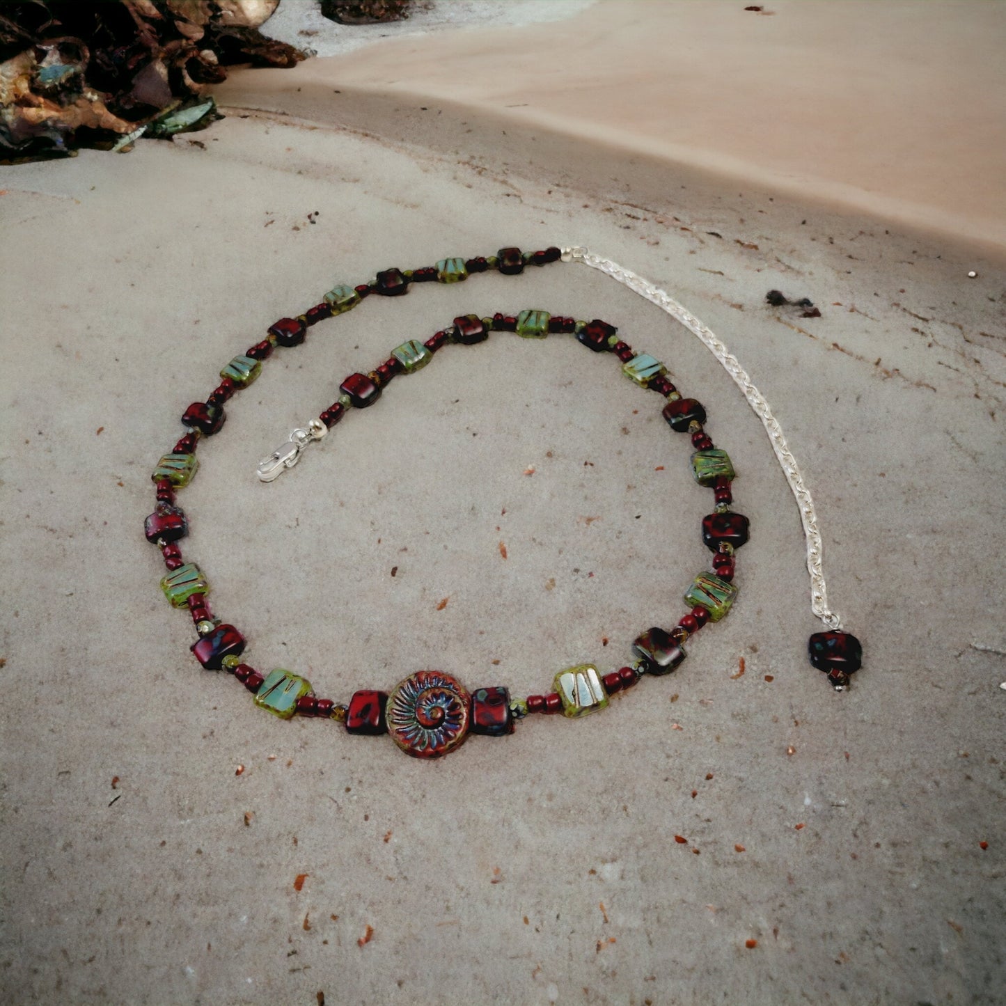raw necklace