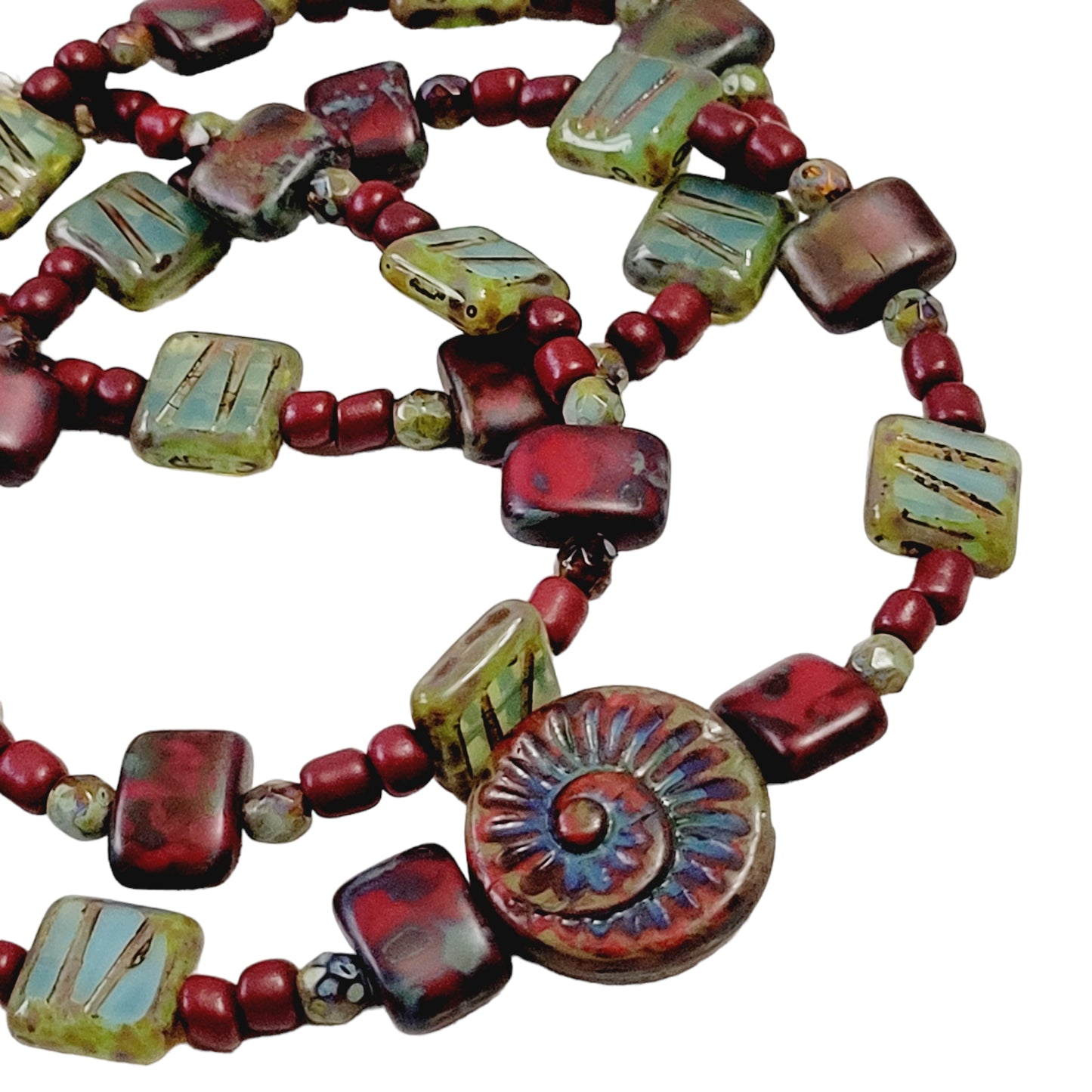 raw necklace