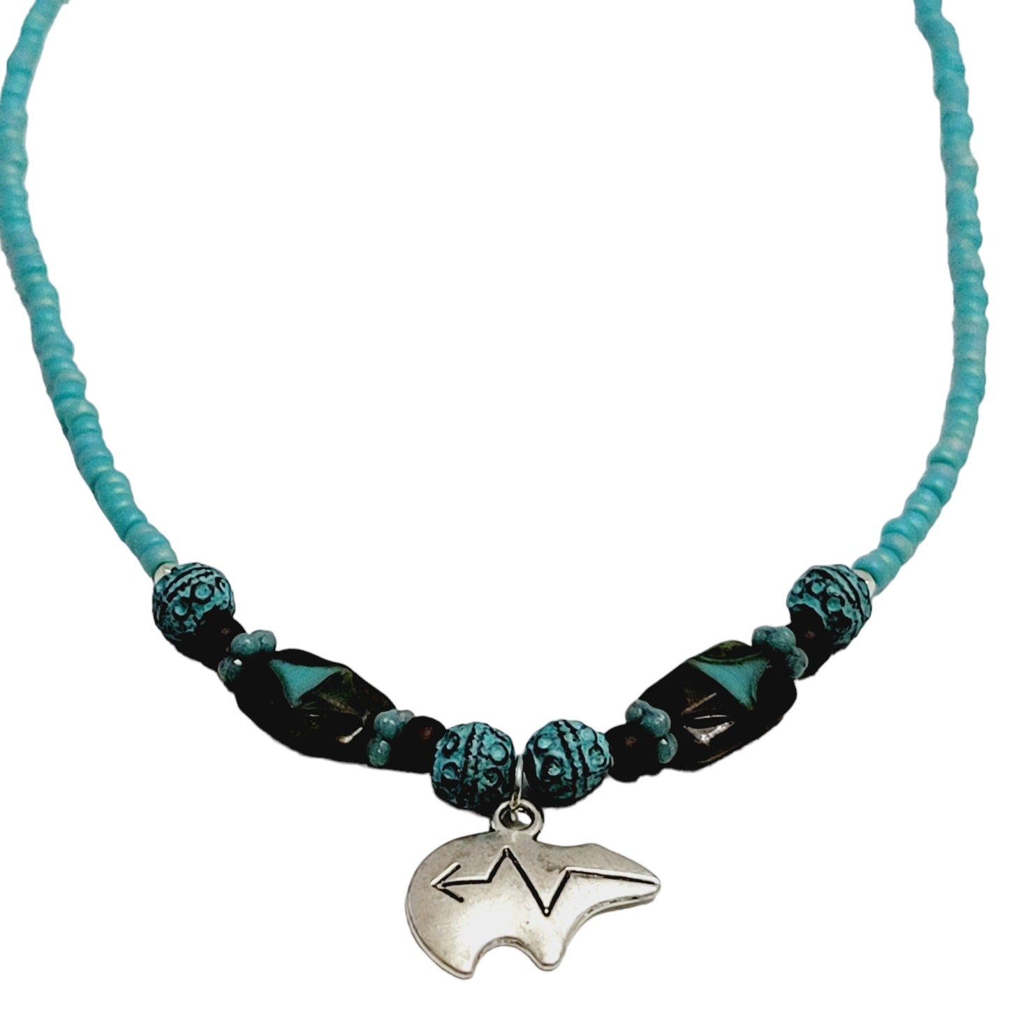 raw Czech necklace