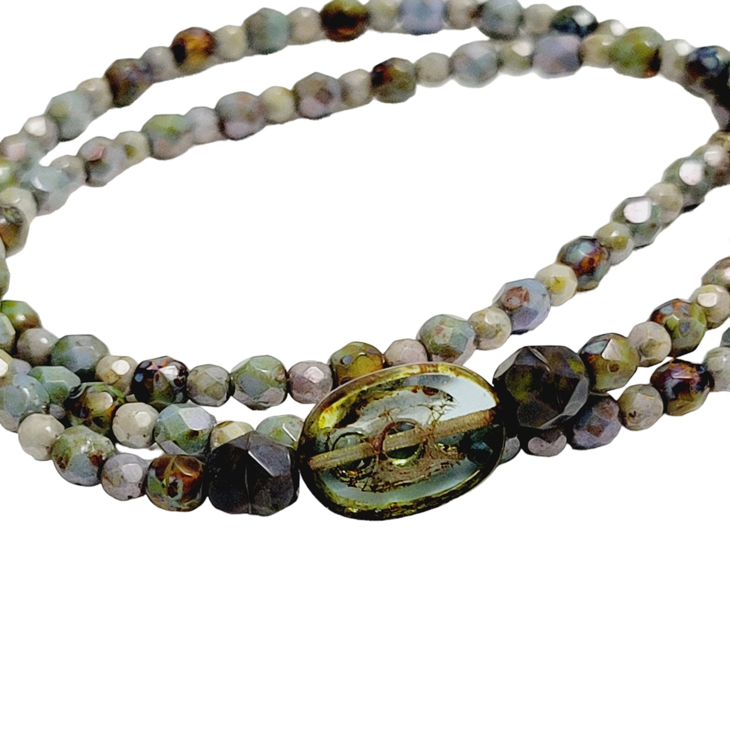 raw Czech necklace