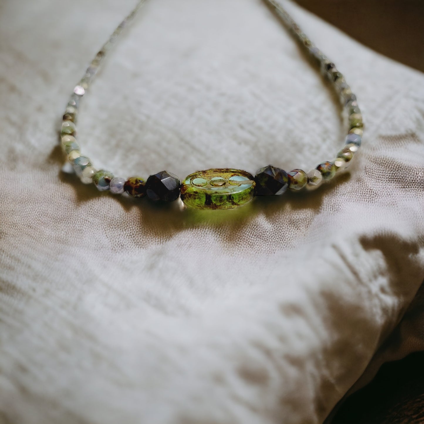 raw Czech necklace