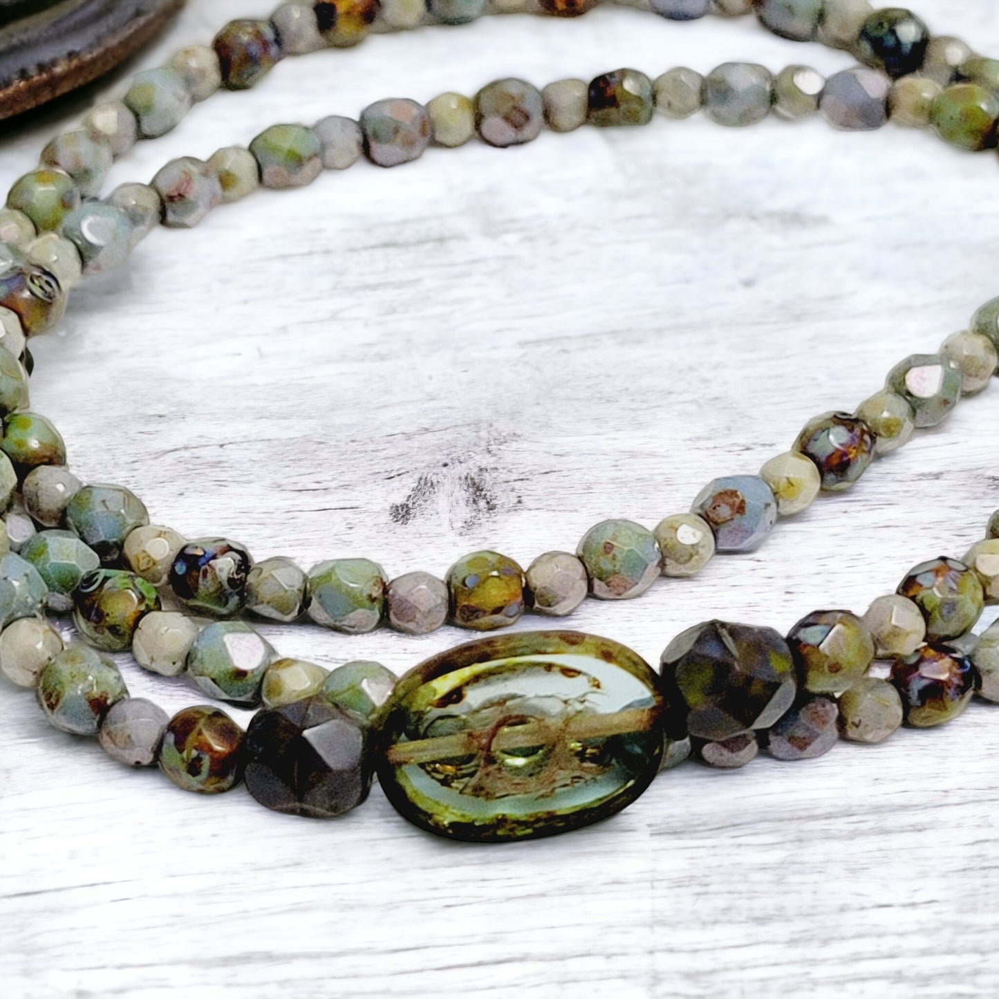 raw Czech necklace