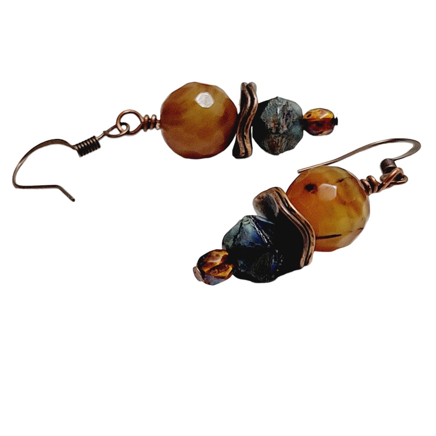 agate earrings