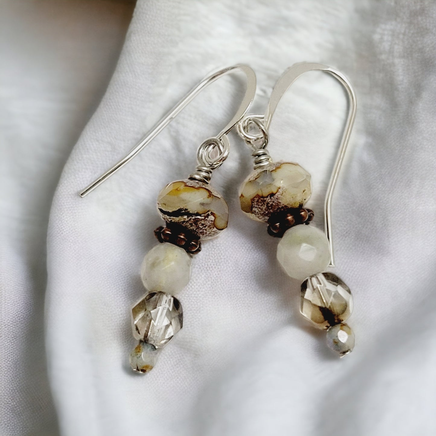 Jasper earrings