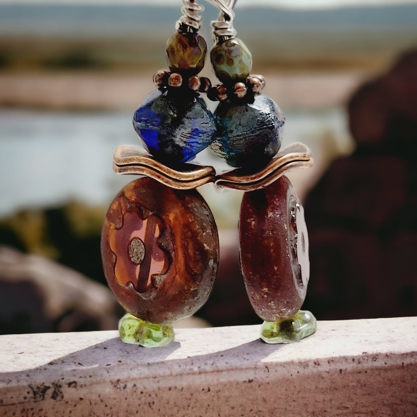 Czech earrings