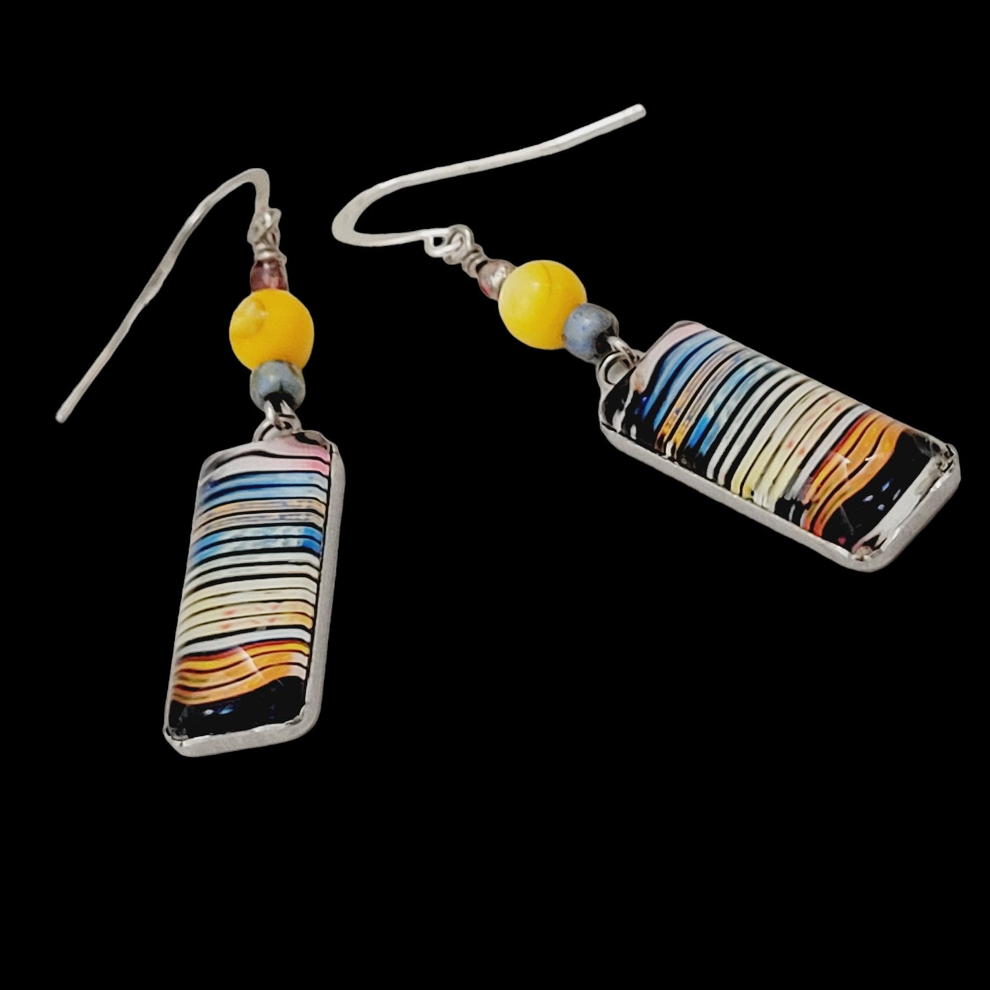 photo earrings