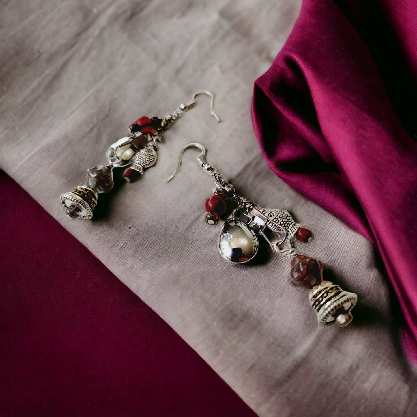 fishing earrings