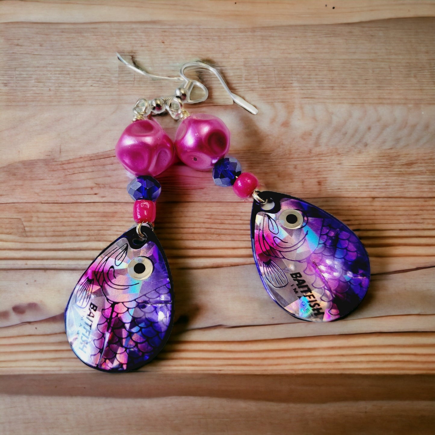fishing earrings