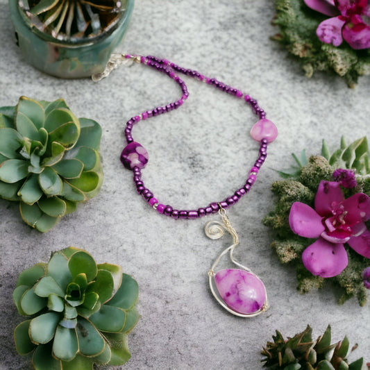 prince agate necklace