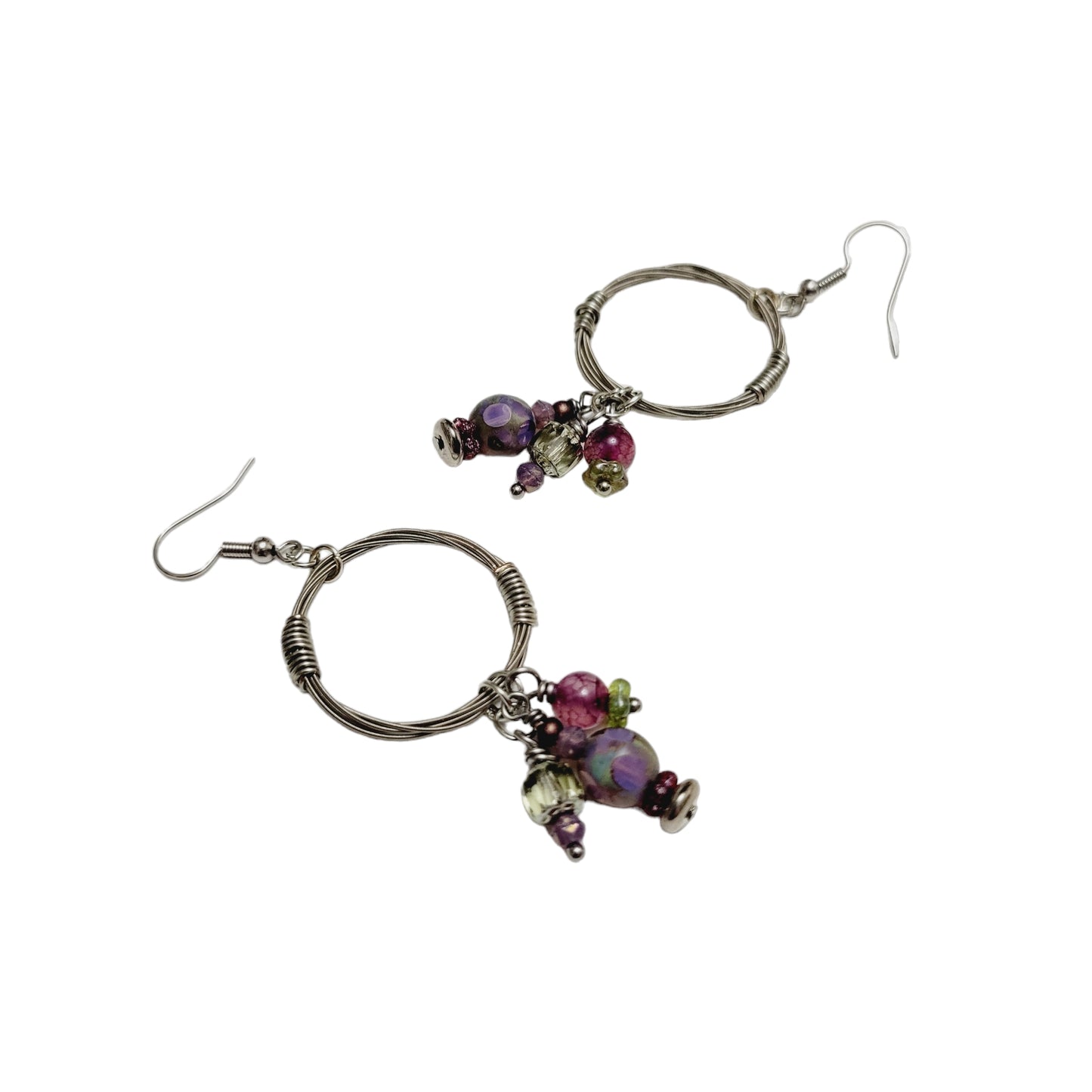guitar string earring