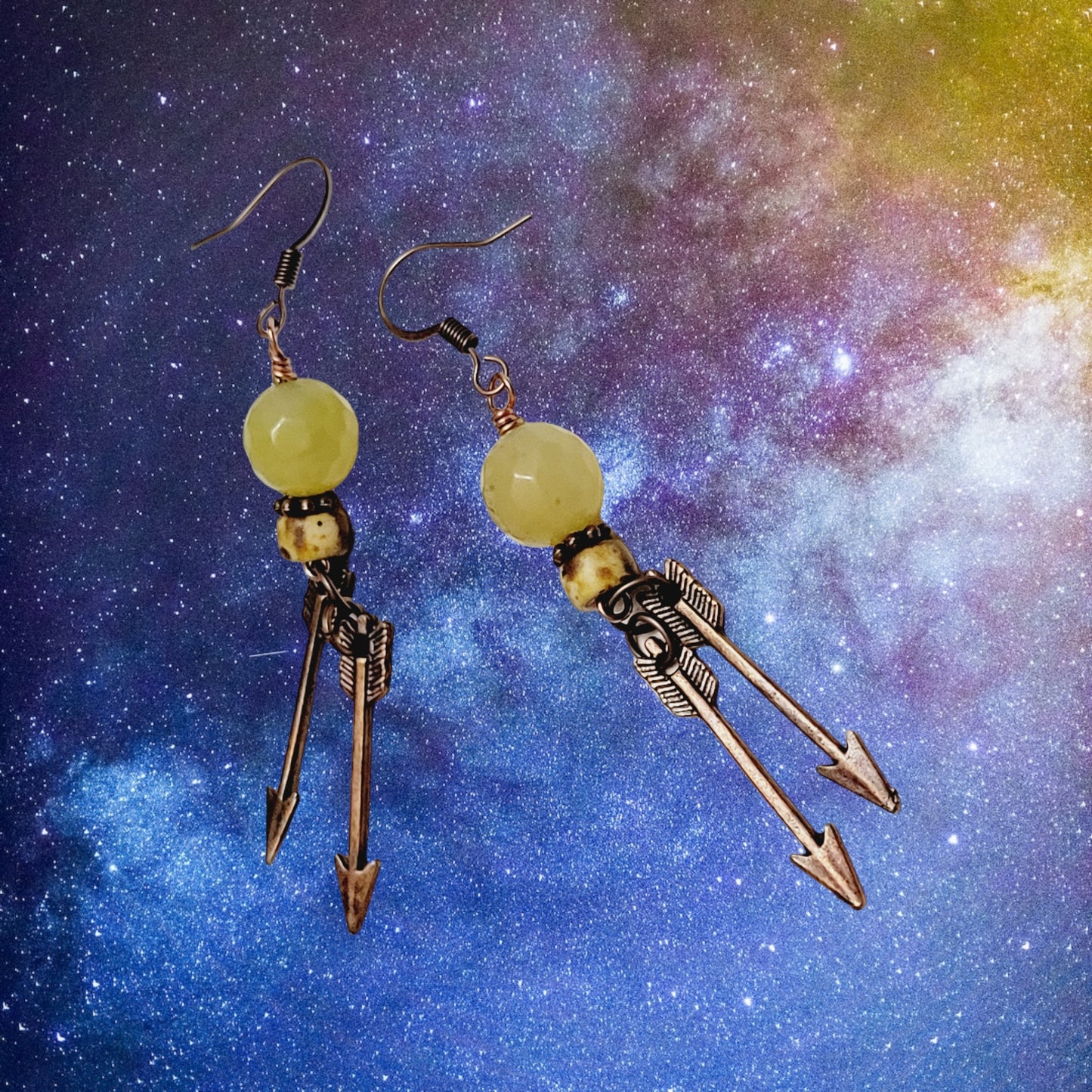 agate earrings