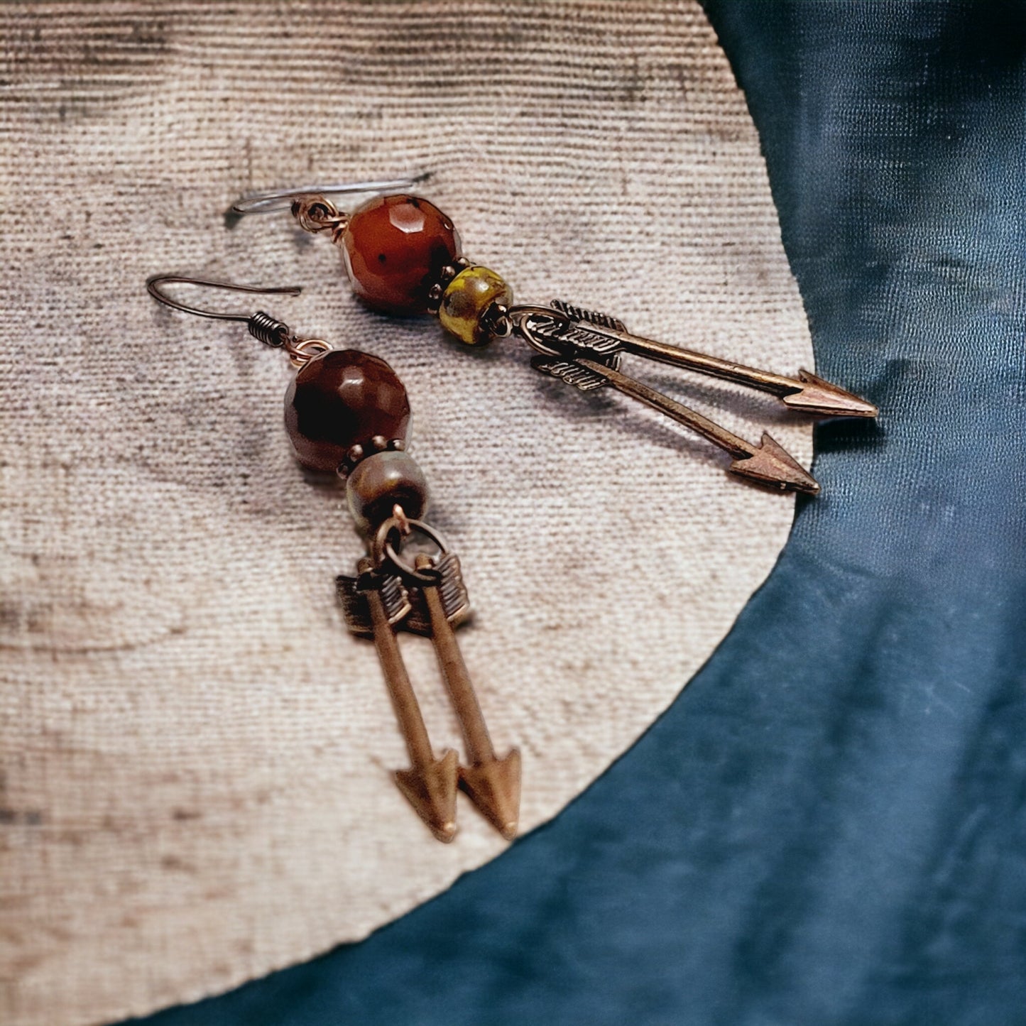 agate earrings