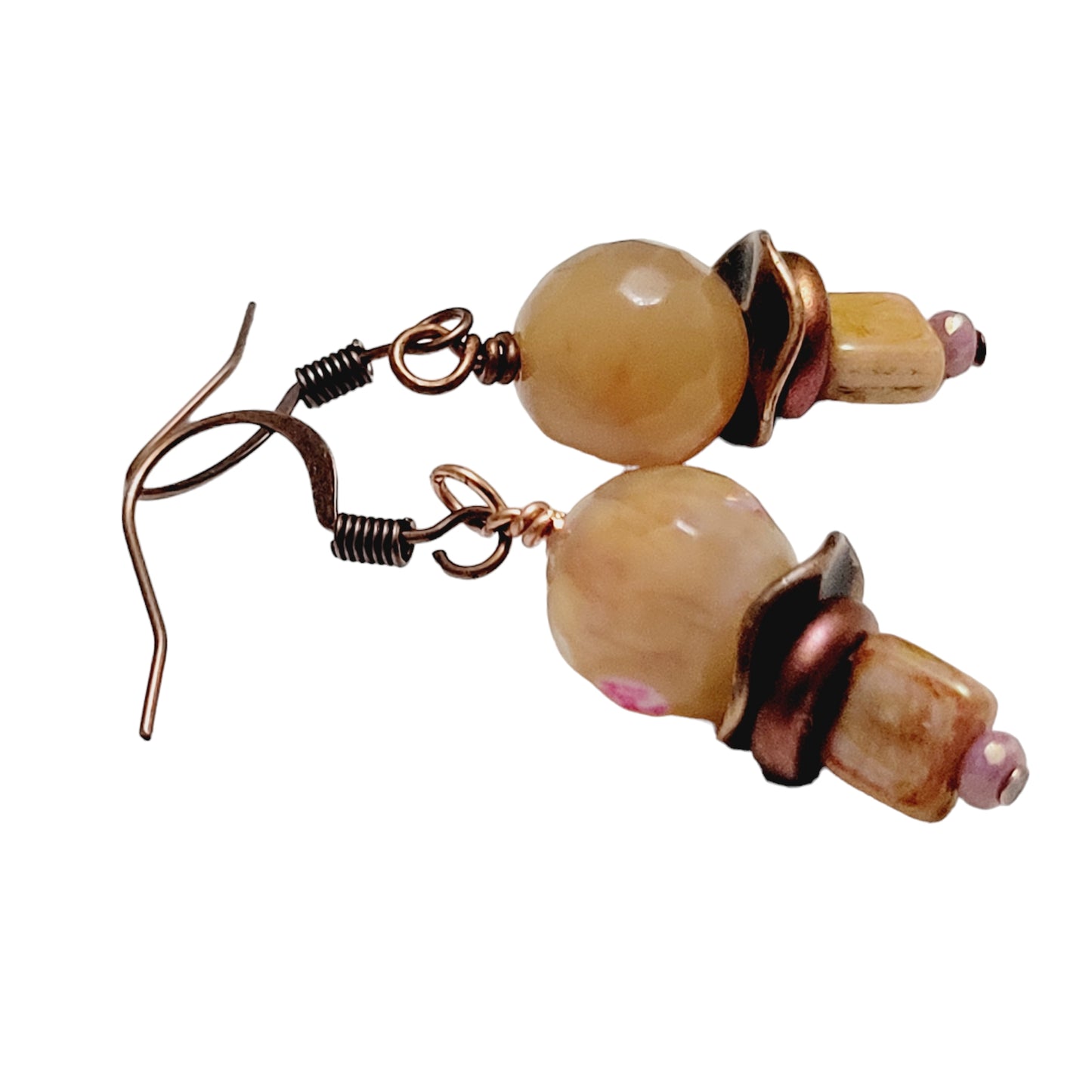 agate earrings