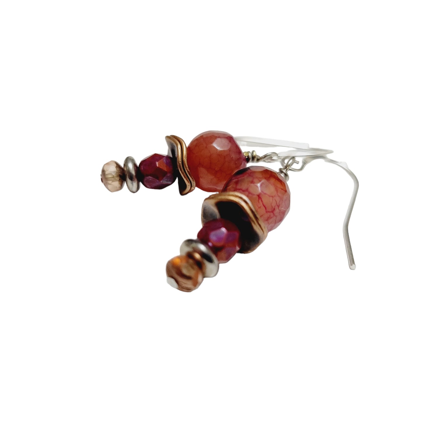agate earrings