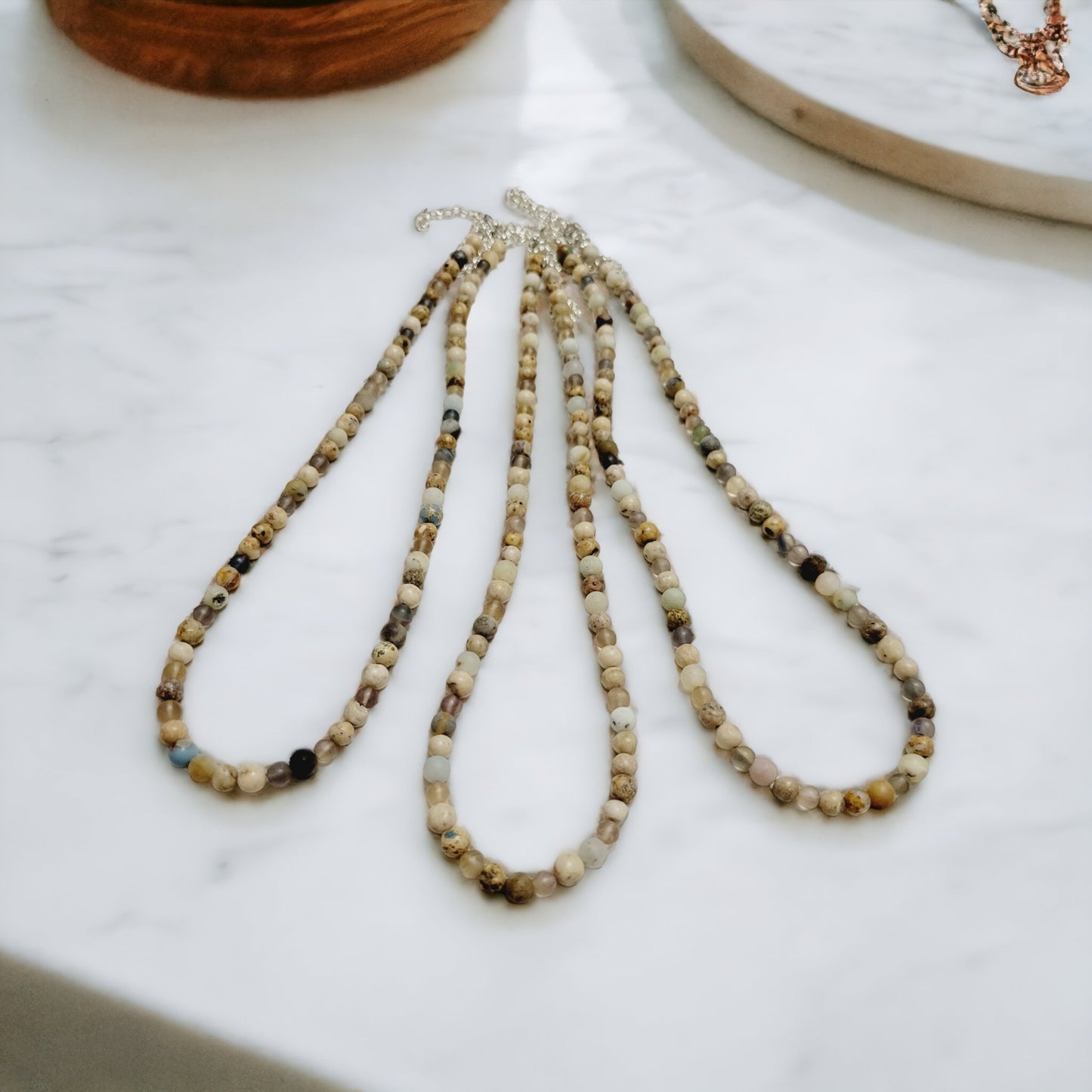 raw necklace