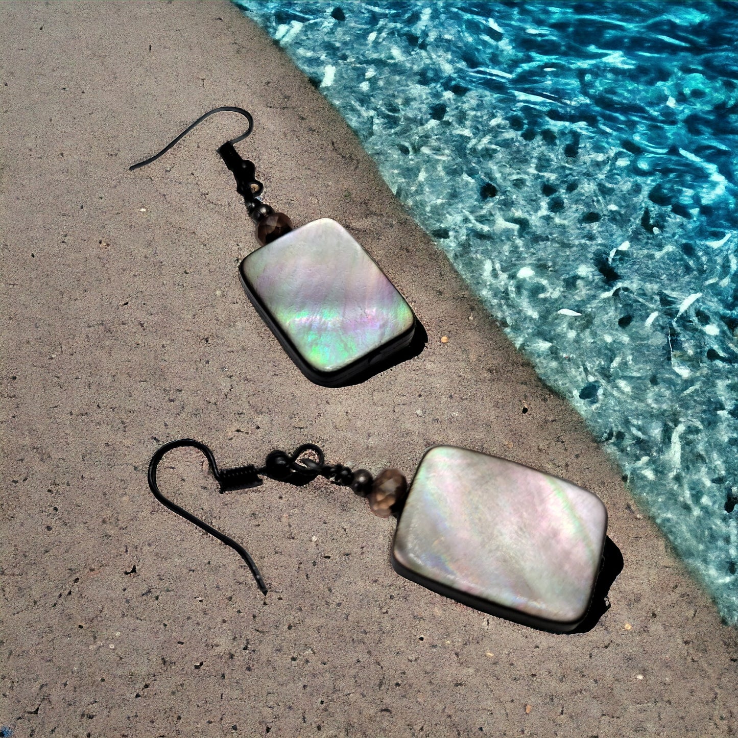 abalone earrings