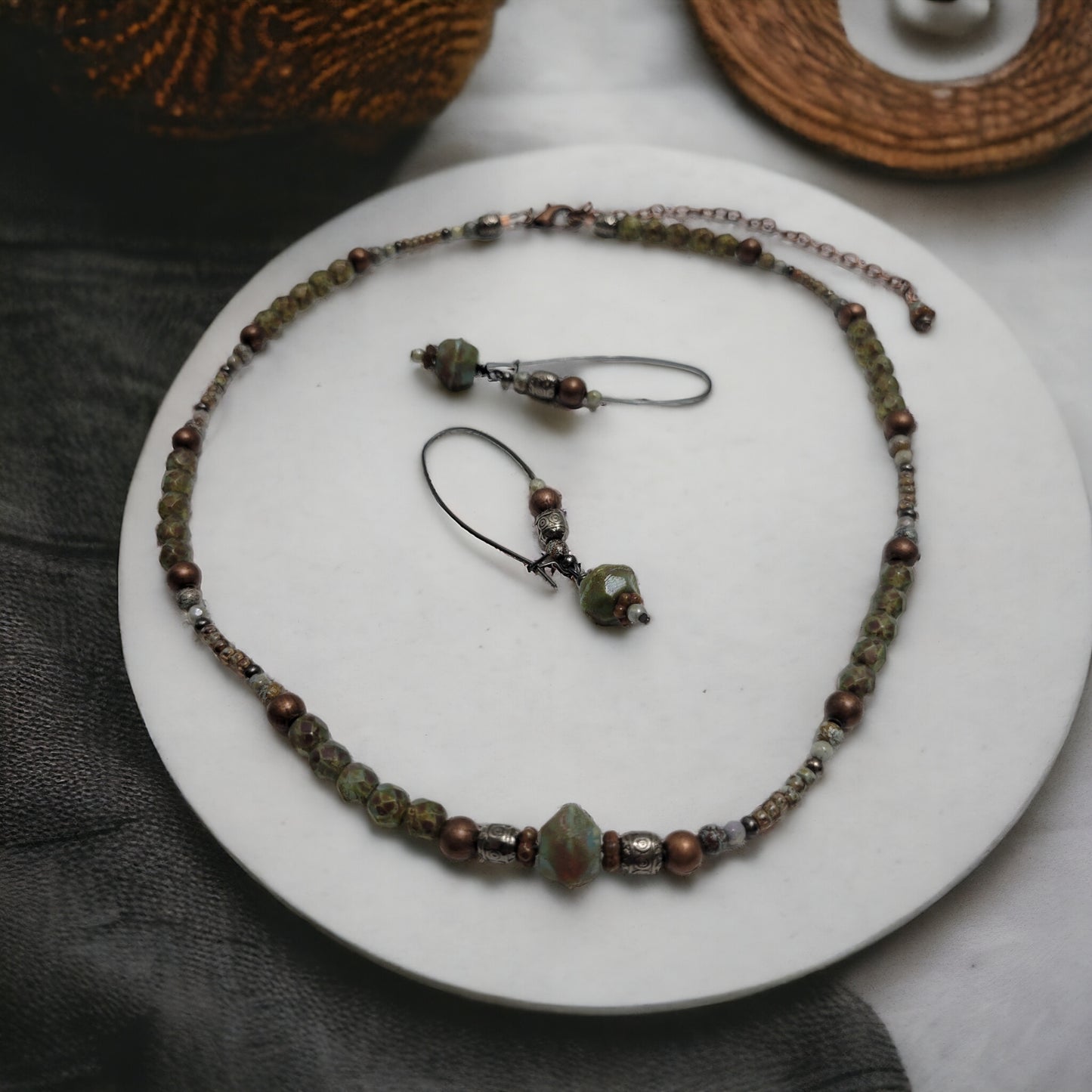 raw Czech necklace