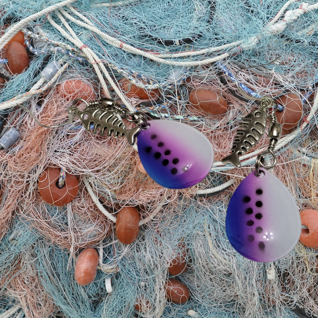 fishing earrings
