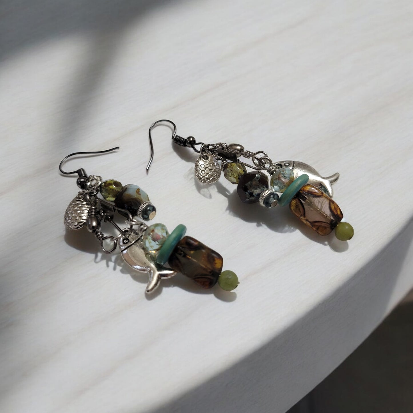 fishing earrings