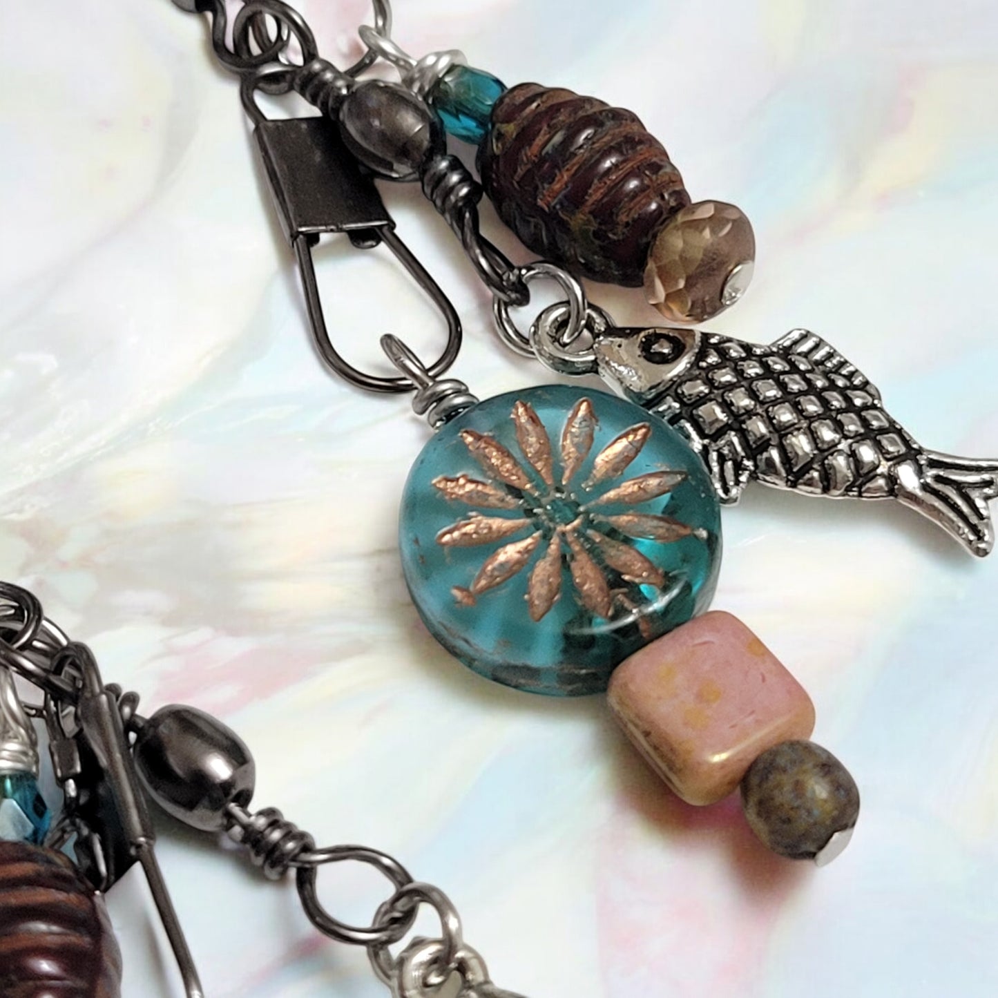 fishing earrings