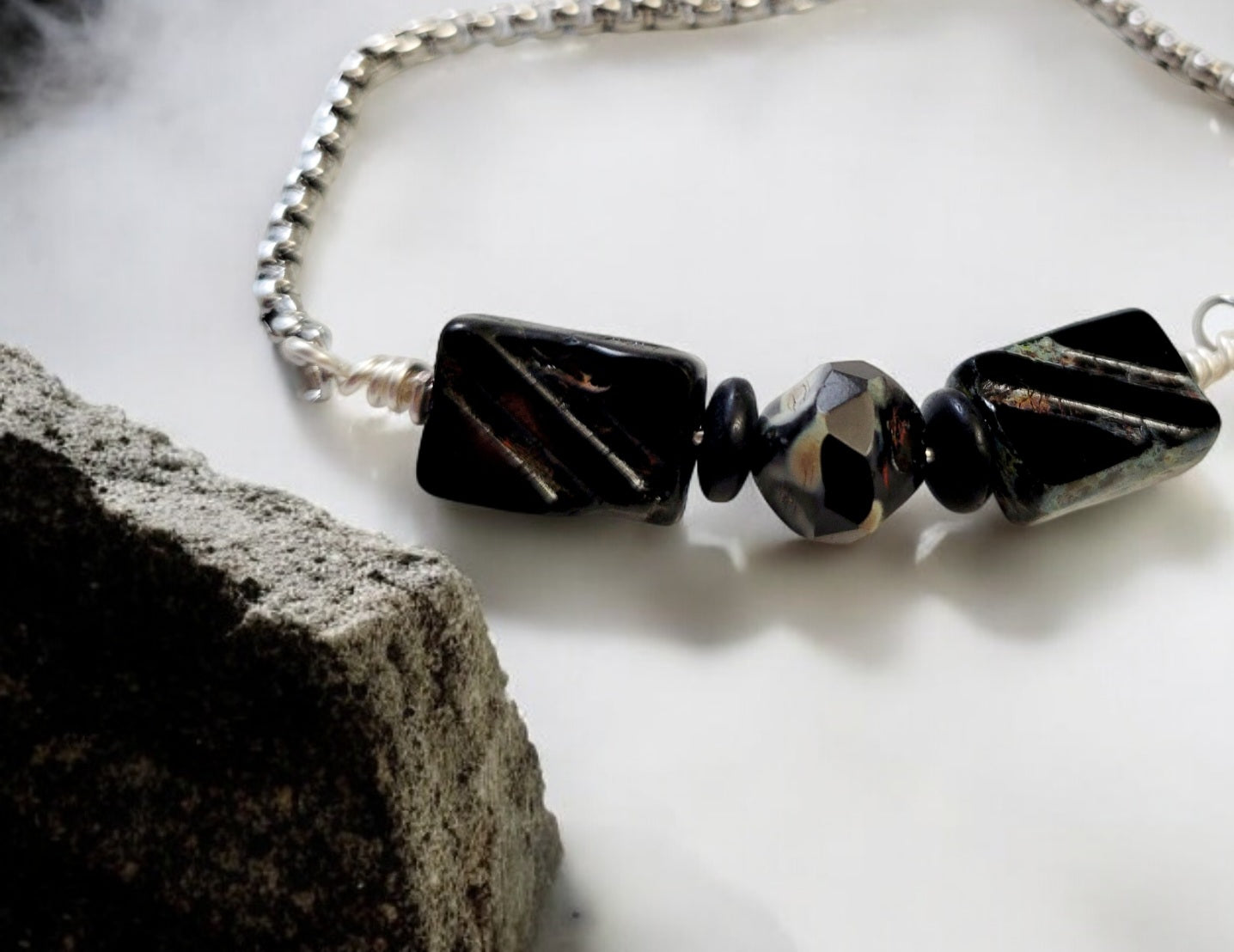 raw Czech bracelet
