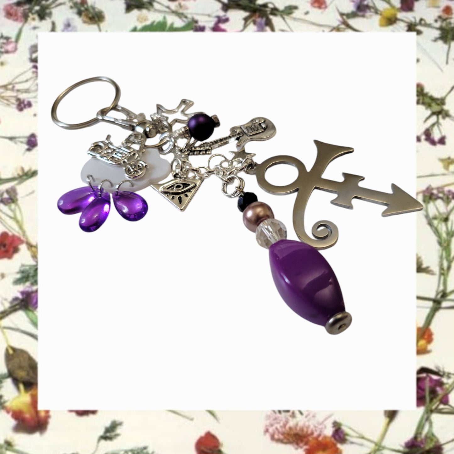 Prince "the kid" key chain fob