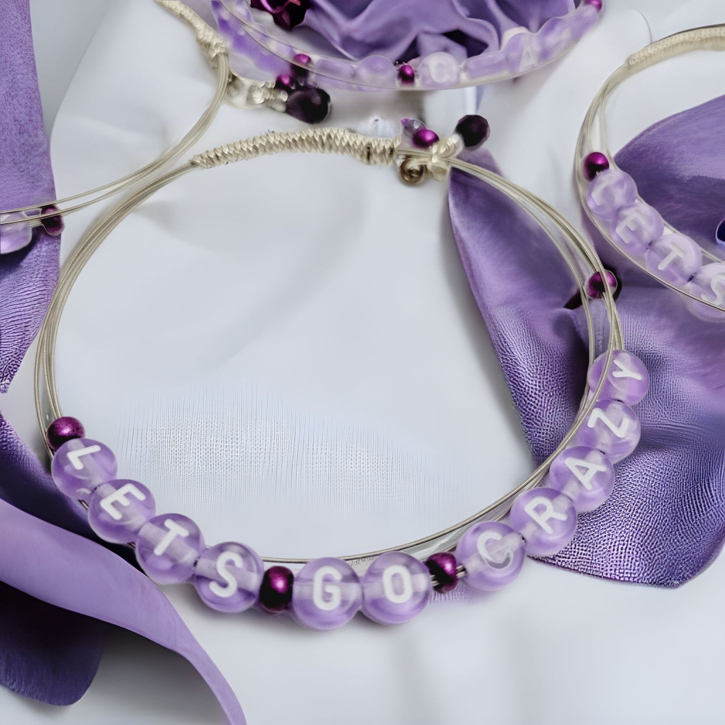 prince guitar string bangle bracelet