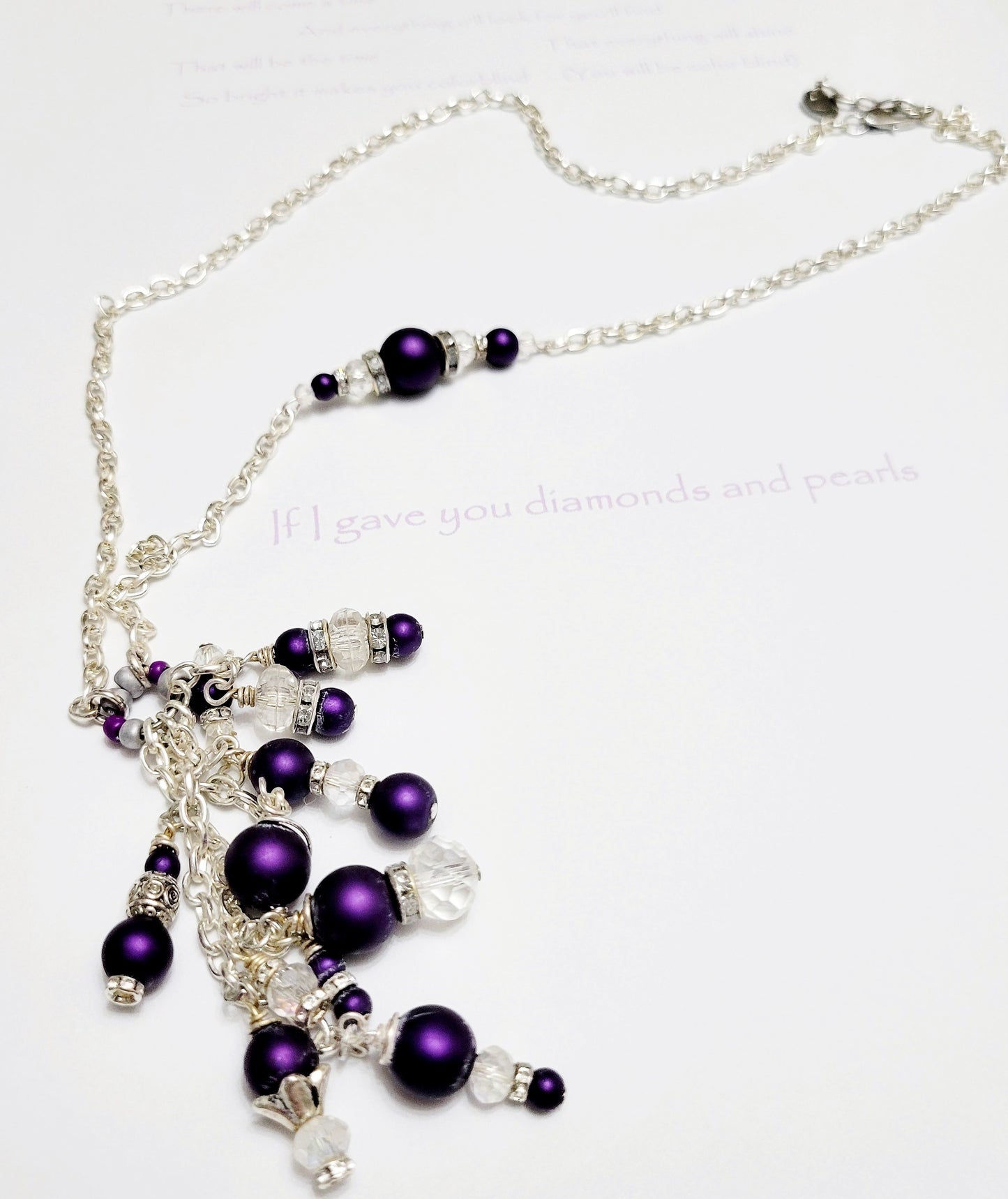 prince diamonds & pearls 2pc set