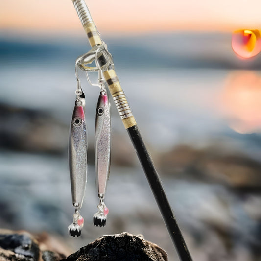 fishing earrings