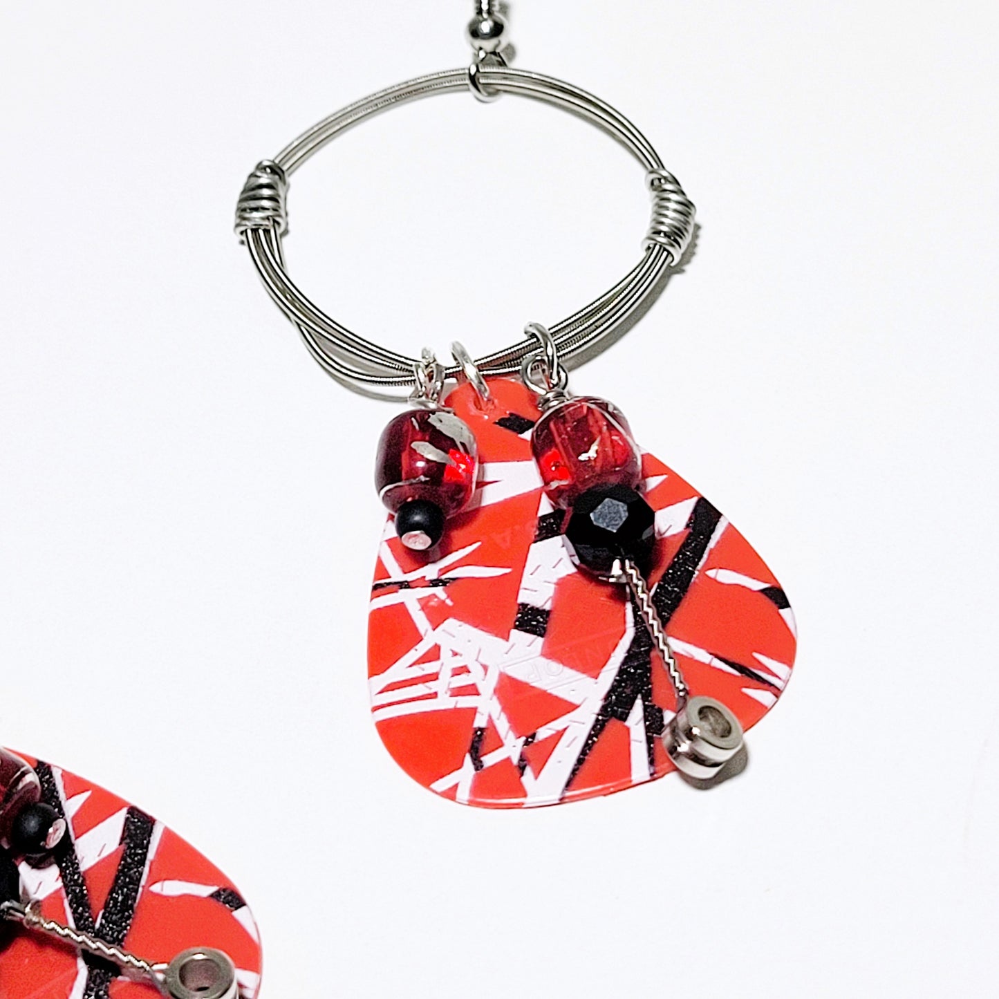 guitar string earring