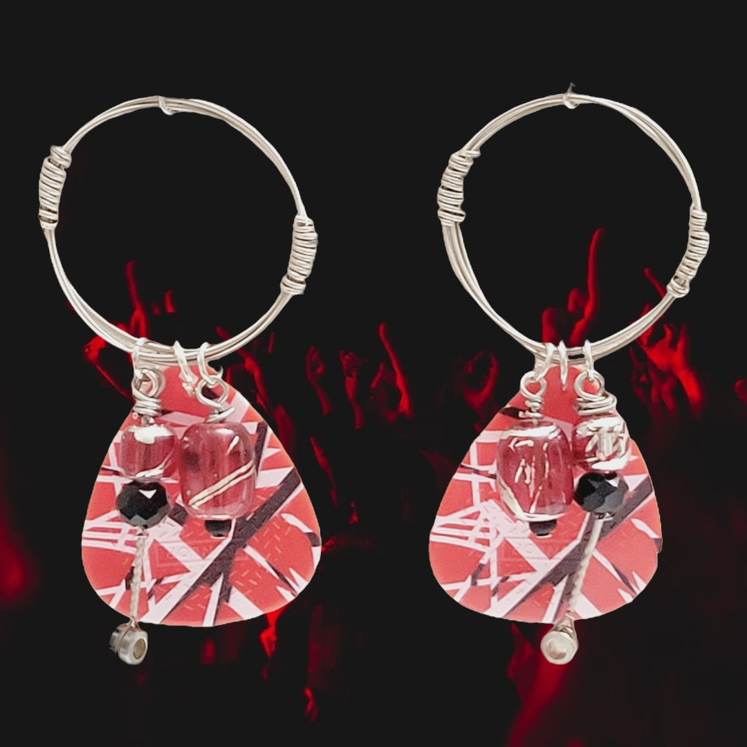 guitar string earring