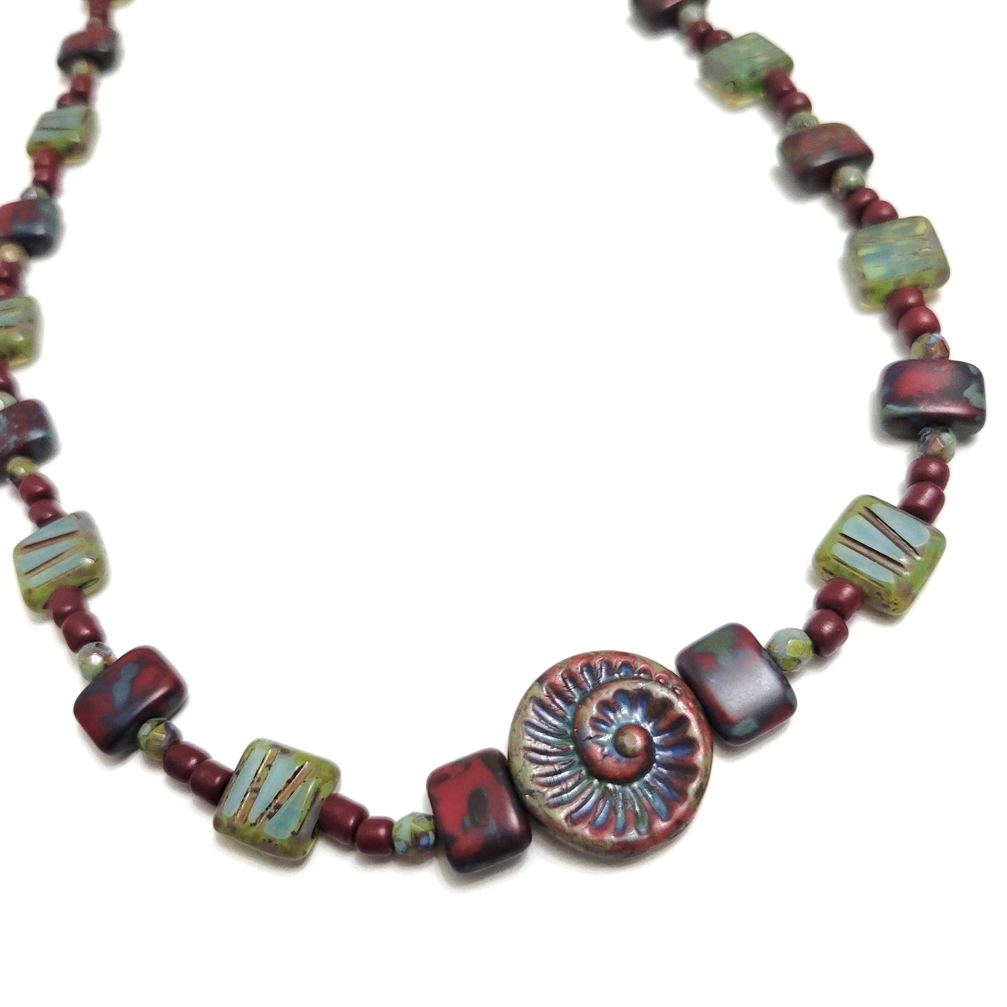 raw necklace