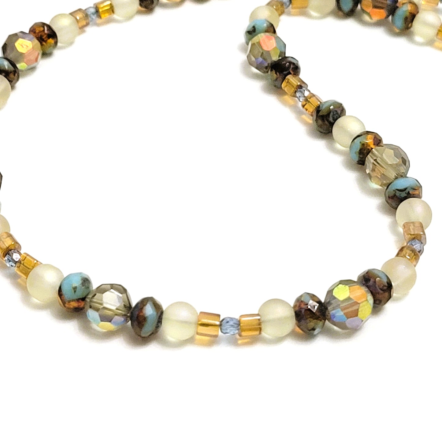 raw Czech necklace