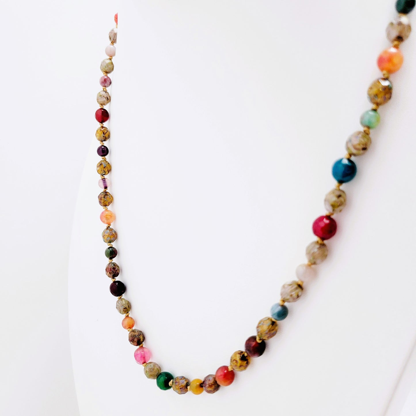 agate 26" necklace