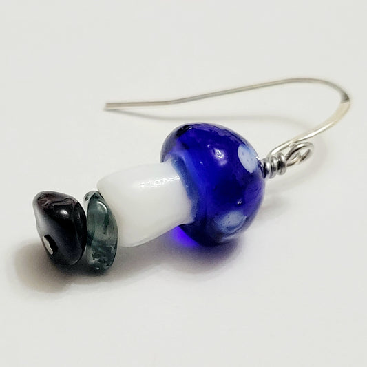 toadstool earrings