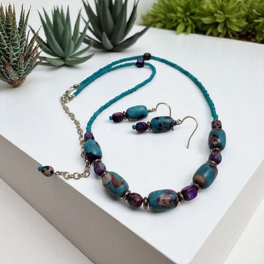 Jasper teal 2pc set