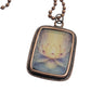 lotus copper necklace