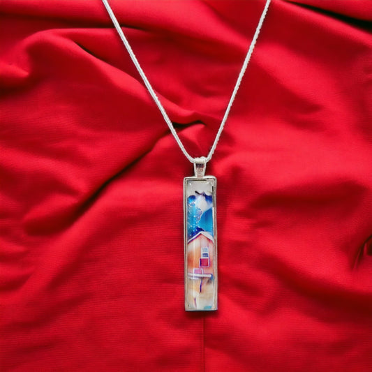 photo necklace