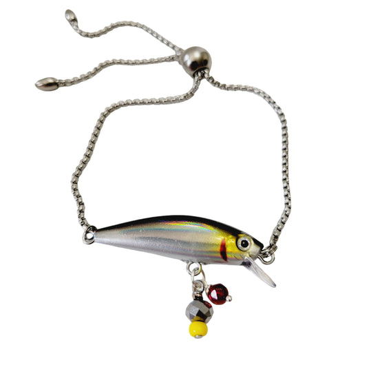 fishing lure slide bracelet
