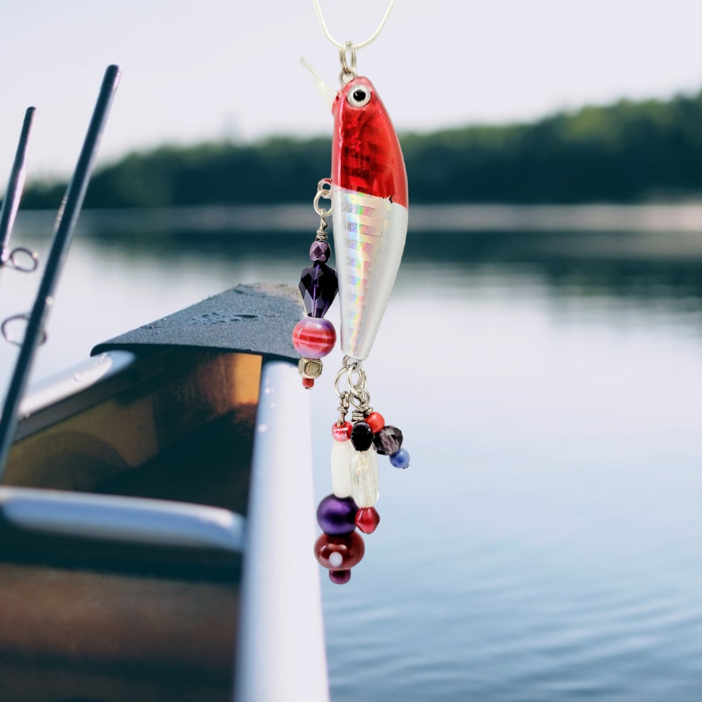 fishing lure necklace