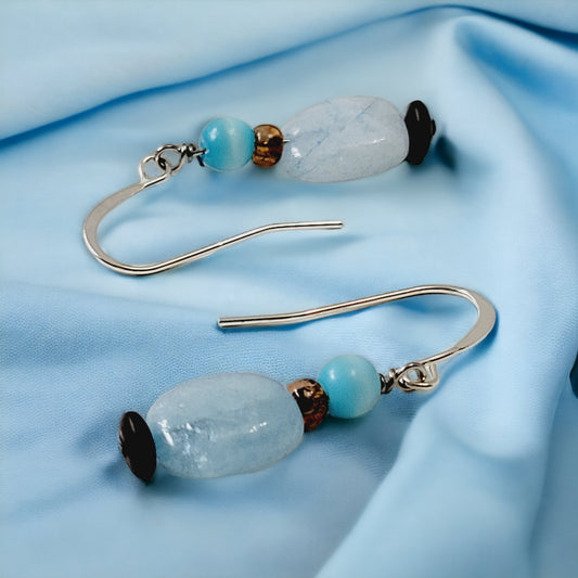 Aquamarine earrings