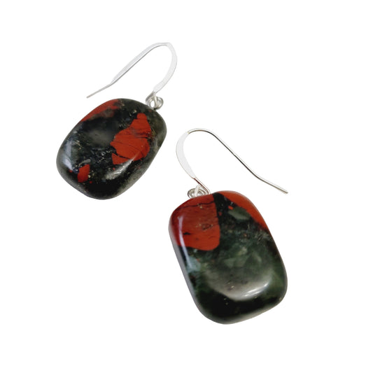 bloodstone earring